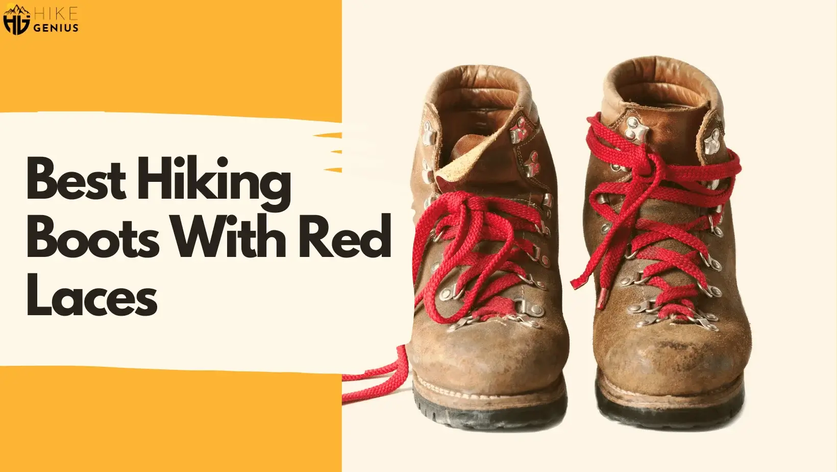 Exploring Hiking Boots with Red Laces: Why and Which Ones? - Hike Genius