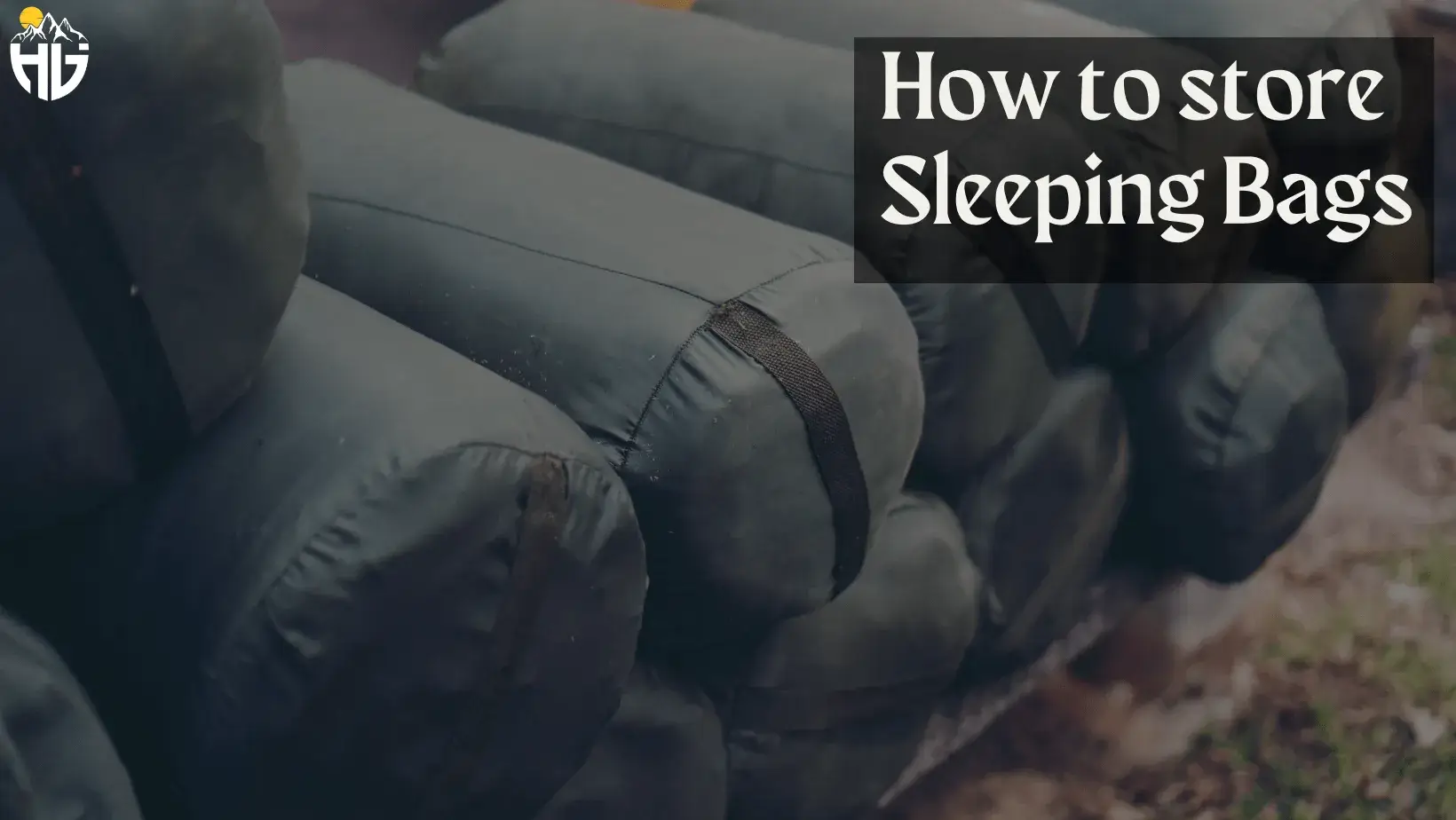 How to store Sleeping Bags