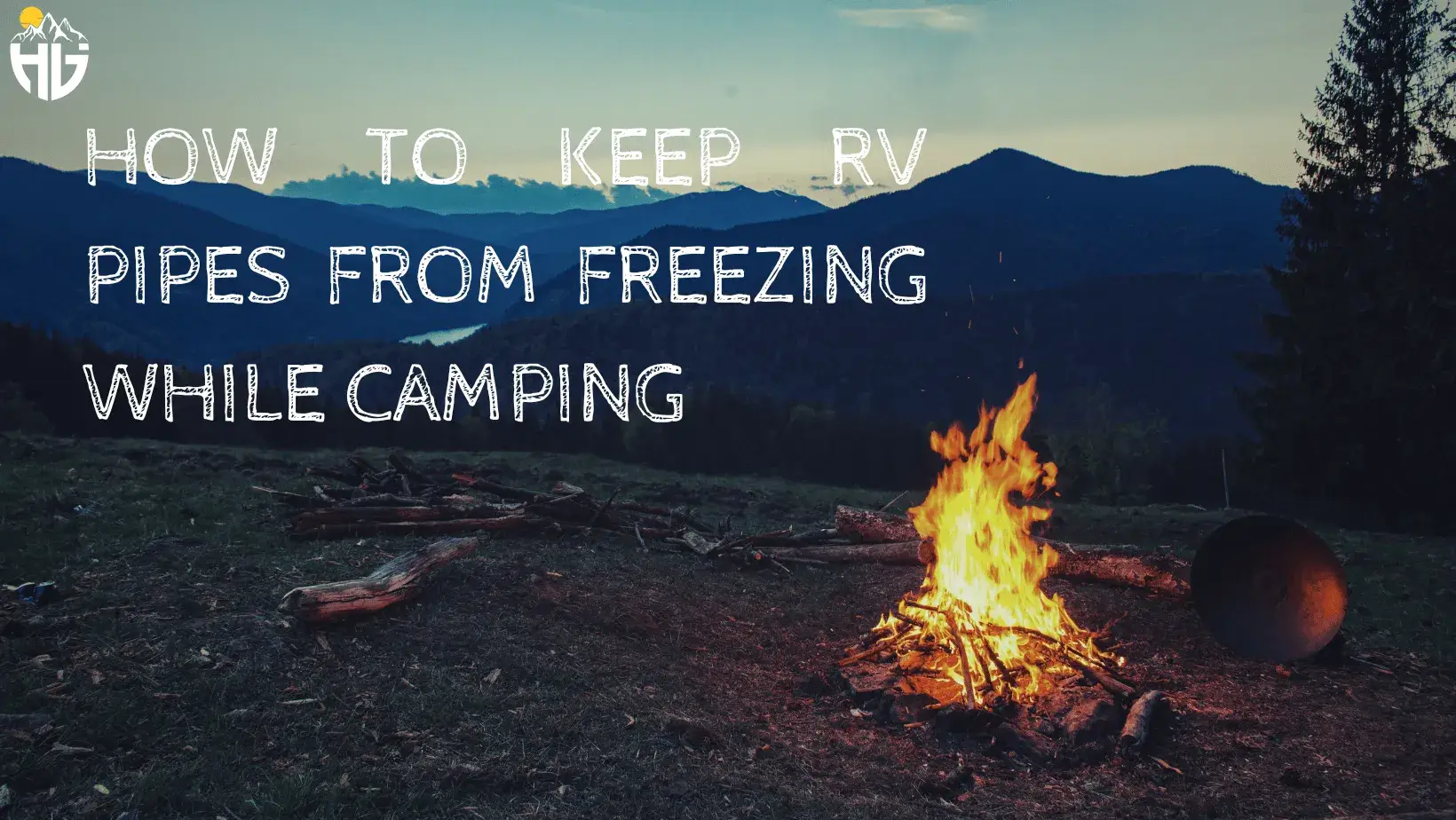 How to keep RV Pipes from Freezing while Camping