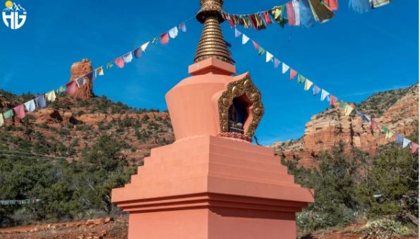 Visit Amitabha Stupa and Peace Park