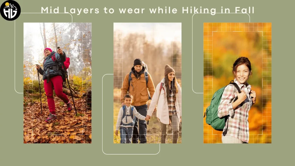 mid layer clothing when hiking in fall