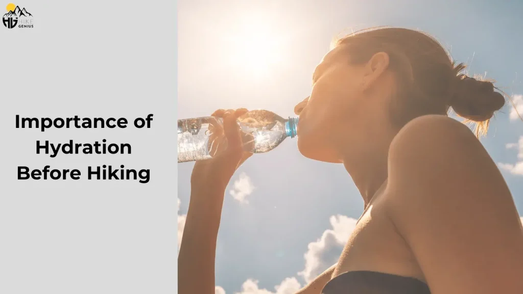 importance of stay hydrated during hiking
