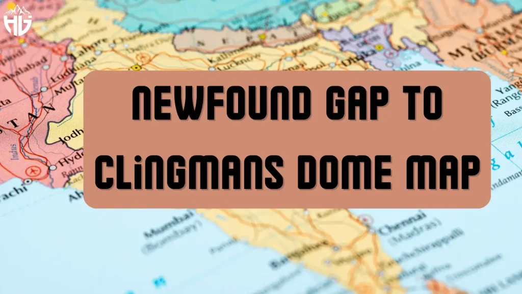 Newfound Gap to Clingmans Dome Map