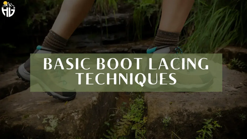 Basic Boot Lacing Techniques