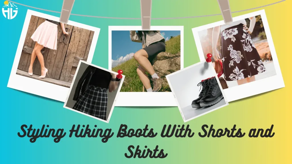 Styling Hiking Boots With Shorts and Skirts